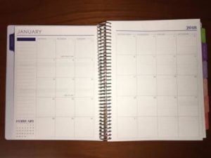 Month View 300x225 Plum Planner   Review