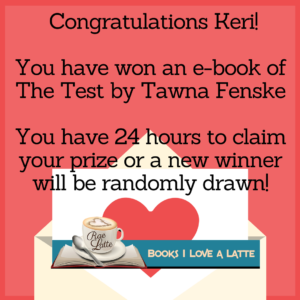 Winner The Test Blog 2 300x300 Coffee With USA Today Bestselling Romantic Comedy Author Tawna Fenske