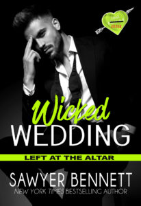 WickedWeddingCoverBW 206x300 Wicked Wedding by Sawyer Bennett