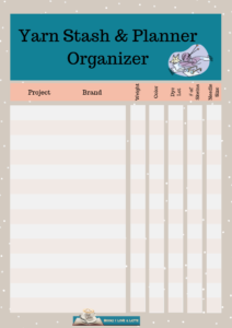 Knitting Organizer Sheet V1 212x300 Ways to Espresso Yourself