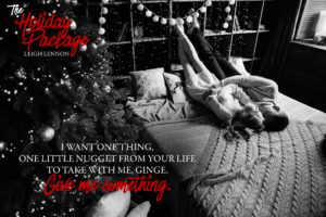 The Holiday Package TEASER 3 300x200 Release Blitz: The Complete Package by Leigh Lennon