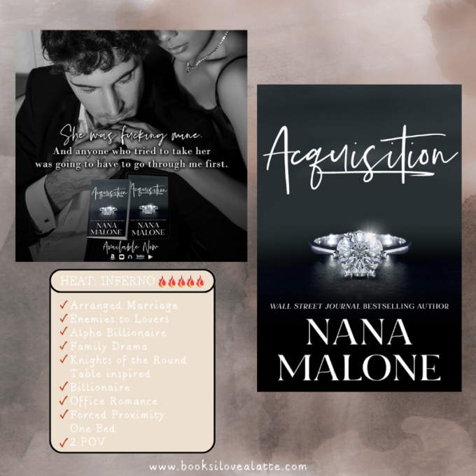 Acquisition 680x680 Book Review: Acquisition by Nana Malone