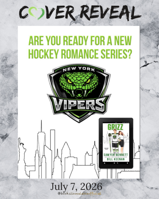 C ver 7 Copy 544x680 Cover Reveal: Grizz by Sawyer Bennett and Bill Keenan