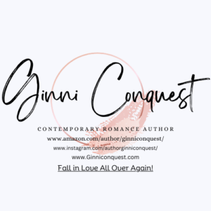 Ginni Conquest final logo 300x300 Authors Dish SaSS26 Richmond with Authors Ginni Conquest, Meg Napier, Monica Burns, Sara Snow, Jenna Jaxson, and Nicole E. Kelleher