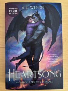Heartson Front Cover 225x300 Book Review: Heartsong (War of the Underhill #1) by S.E. Wendel