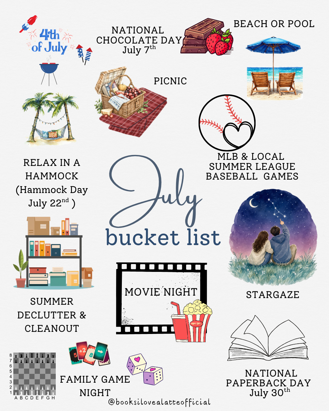 June Bucket List 1 Home
