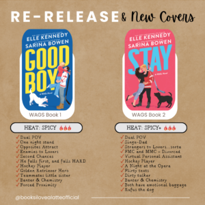 Last 6 300x300 Book Review: Good Boy & Stay by Elle Kennedy and Sarina Bowen