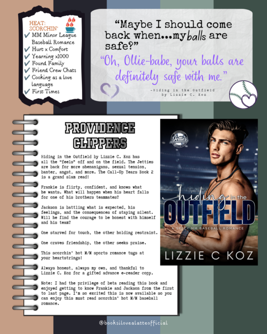 New Series 16 544x680 Book Review: Hiding in the Outfield by Lizzie C. Koz