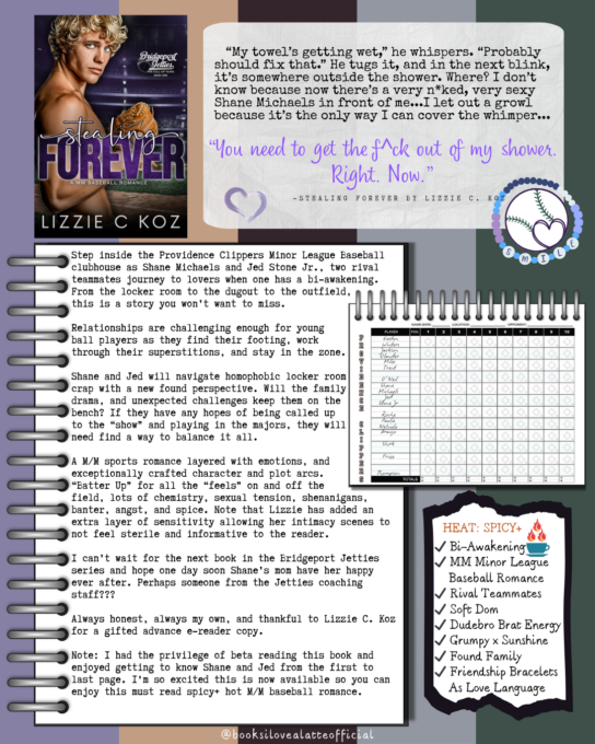 New Series 5 544x680 Book Review: Stealing Forever by Lizzie C. Koz